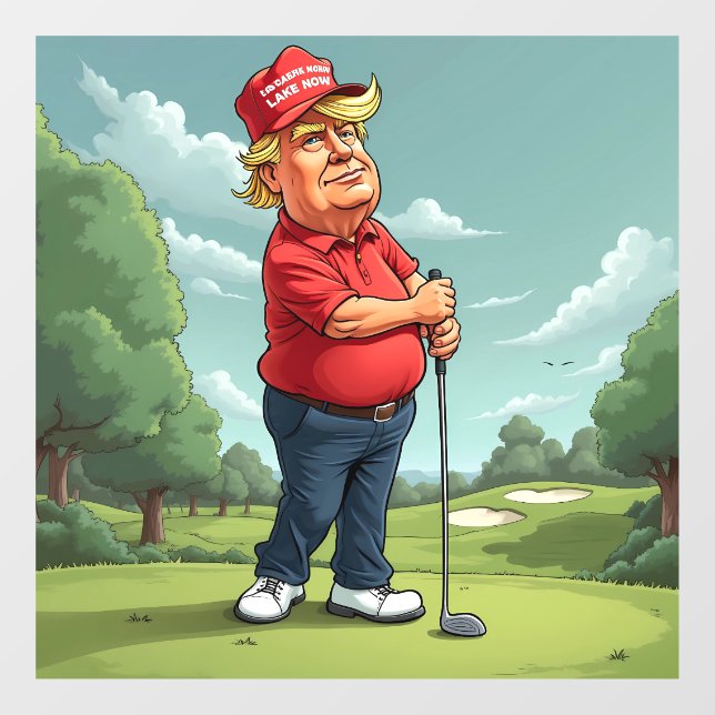 Donald Trump plays golf (Sheet)