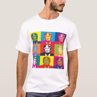 Donald Trump Pop Art Retro Political Grid Graphic  T-Shirt