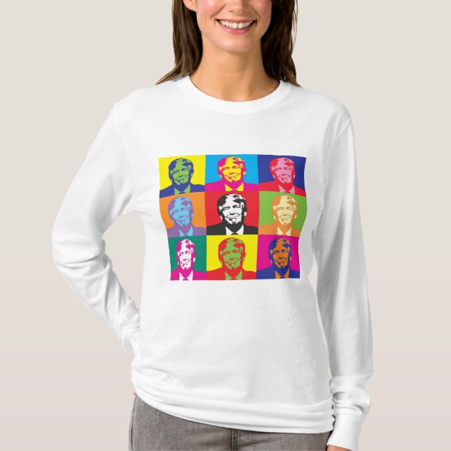 DONALD TRUMP POP ART T-shirts (Front)