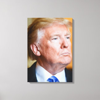 Donald Trump Portrait Canvas Print