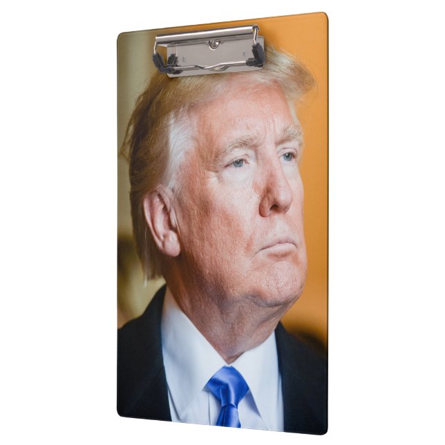 Donald Trump Portrait Clipboard (Left)