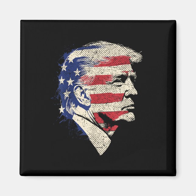Donald Trump Portrait  Magnet (Front)