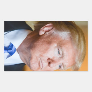 Donald Trump Portrait Rectangular Sticker