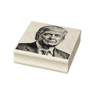DONALD TRUMP PORTRAIT RUBBER STAMP