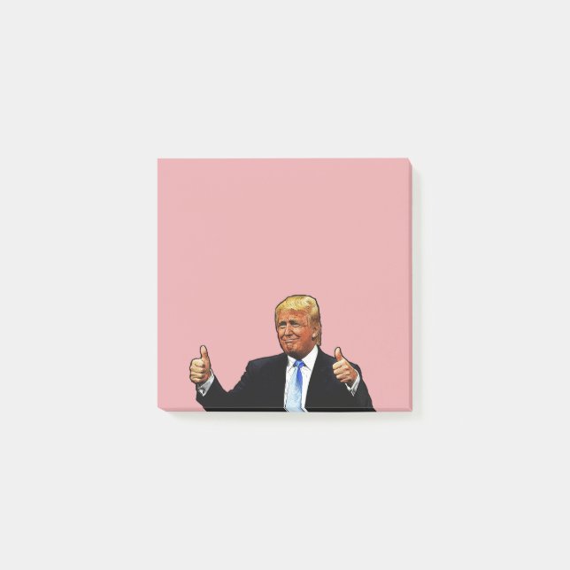 DONALD TRUMP POST IT NOTES STOCKING STUFFER (Front)