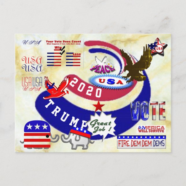 Donald Trump Postcard (Front)