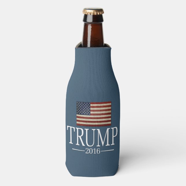 Donald Trump - President 2016 Bottle Cooler (Bottle Front)