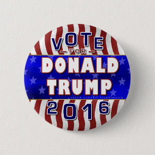 Donald Trump President 2016 Election Republican 6 Cm Round Badge