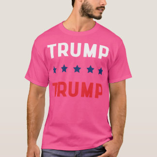 Donald Trump President 2020 - Usa Flag Gift Politi T-Shirt