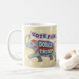 Donald Trump President 2024 Republican Elephant Coffee Mug