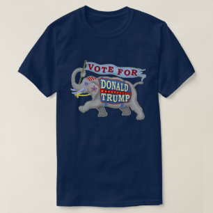 Donald Trump President 2024 Republican Elephant T-Shirt