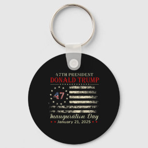 Donald Trump President Inauguration Day 2025  Key Ring