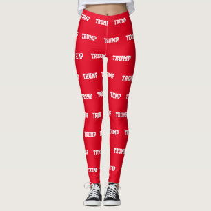 Donald Trump president red republican Leggings