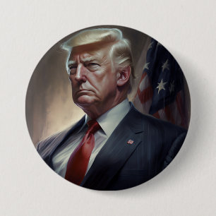 Donald Trump Presidential 7.5 Cm Round Badge
