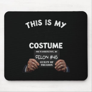 Donald Trump Prison Halloween Costume Mouse Pad