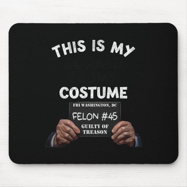 Donald Trump Prison Halloween Costume  Mouse Pad (Front)
