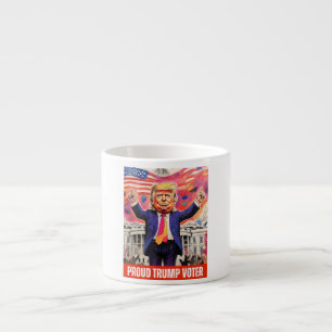 DONALD TRUMP - PROUD TRUMP VOTER ESPRESSO CUP