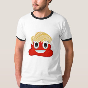 Donald Trump Red Poo - - T-Shirt