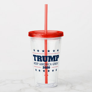 Donald Trump republican Keep America Great Acrylic Tumbler