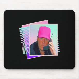 Donald Trump Retro 80s 90s Graphic  Mouse Pad