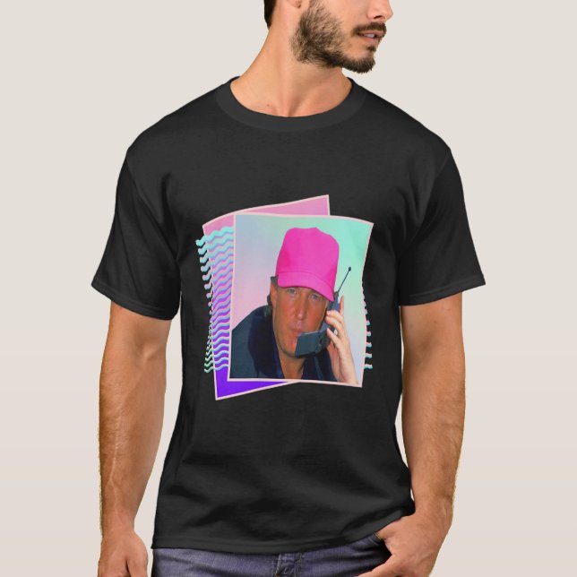 Donald Trump Retro 80s 90s Graphic  T-Shirt (Front)