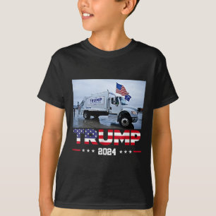 Donald Trump Rides Garbage Truck - Garbage Truck T T-Shirt