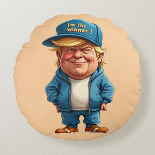 Donald Trump  Round Cushion