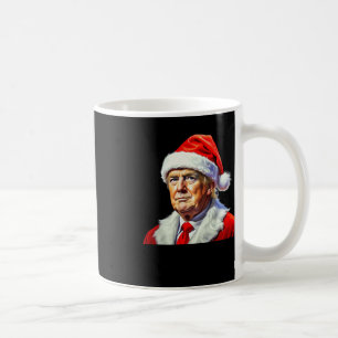 Donald Trump Santa 2024 Xmas Coffee Mug