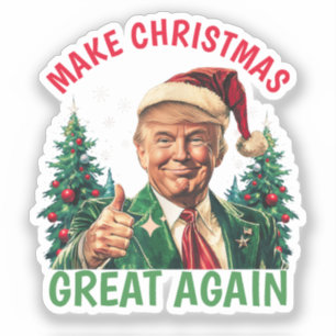 Donald Trump Santa hat Make Christmas Great Again