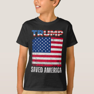 Donald Trump Saved America 47th President Inaugura T-Shirt