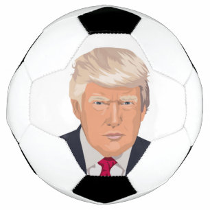 DONALD TRUMP SOCCER BALL