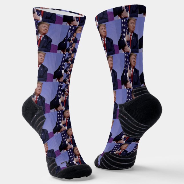 Donald Trump Socks (Angled)