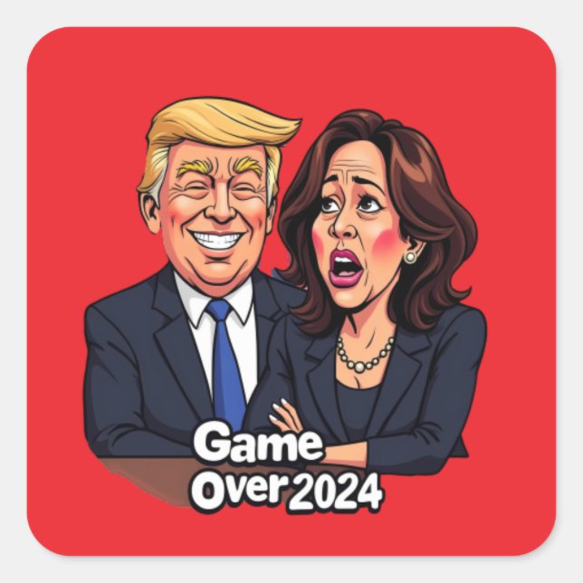 Donald Trump  Square Sticker (Front)