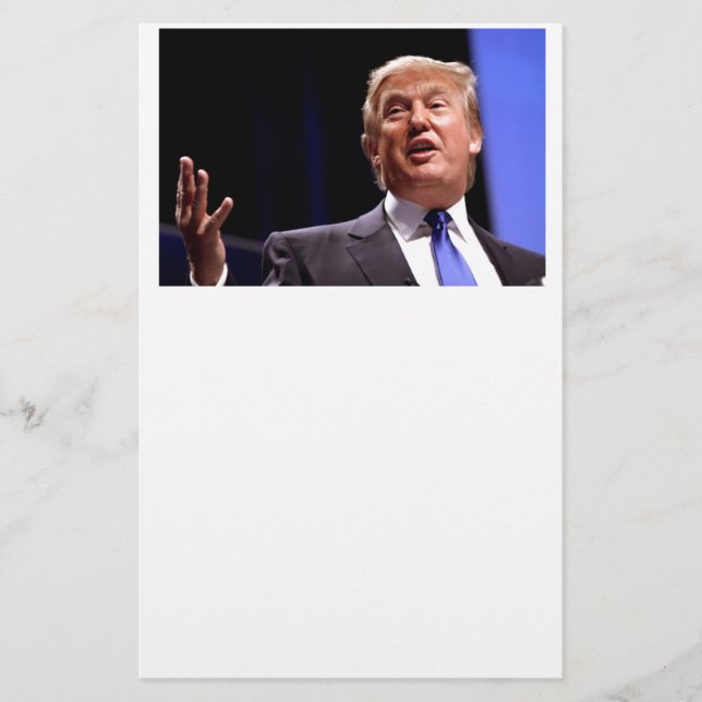 Donald Trump Stationery (Front)