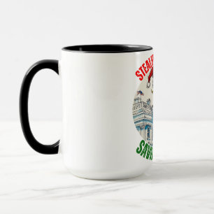 DONALD TRUMP - STEALING CHRISTMAS, SAVING AMERICA MUG