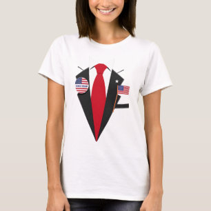 Donald Trump Suit And Tie Halloween Costume 1 T-Shirt