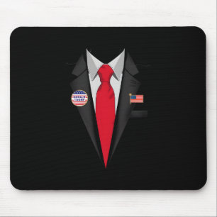 Donald Trump Suit And Tie Halloween Costume Mouse Pad
