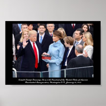 Donald Trump Swearing-In as President