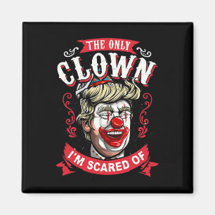 Donald Trump T Shirt Funny Clown Resist Men Women Magnet