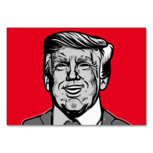 DONALD TRUMP TABLE NUMBER