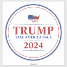 Donald Trump Take America Back Election 2024
