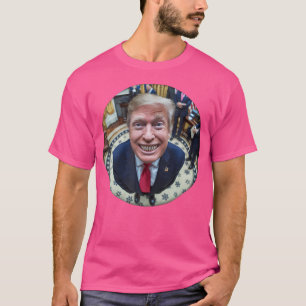 Donald Trump Teeth Grillz Funny Hip Hop Rap Iced G T-Shirt