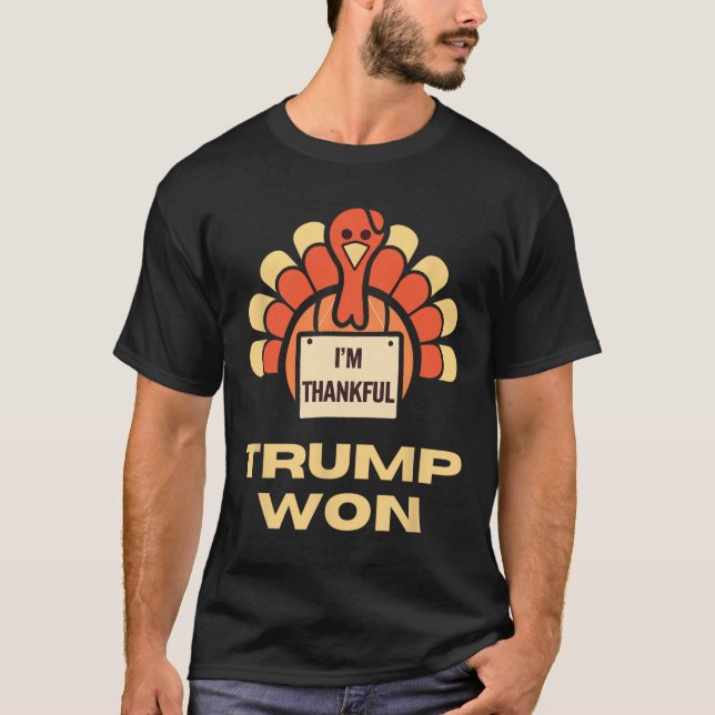 Donald Trump Thanksgiving Shirt I'm Thankful Donal (Front)
