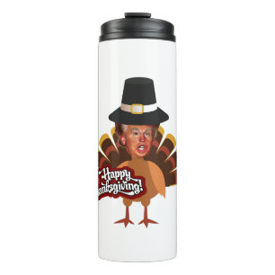 donald trump thanksgiving turkey thermal tumbler