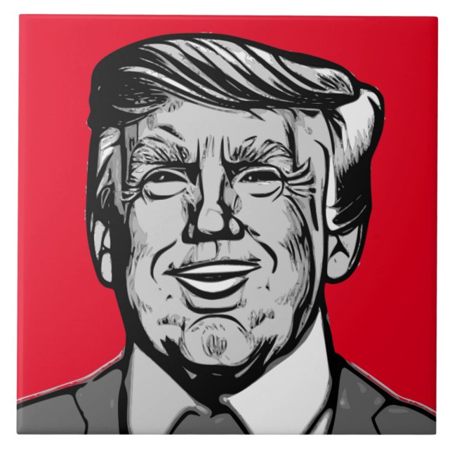 DONALD TRUMP  TILE (Front)