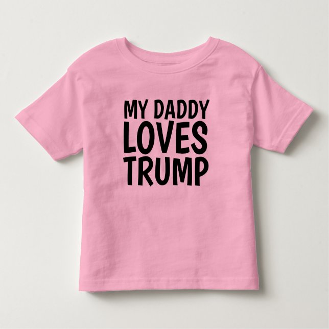 DONALD TRUMP TODDLER T-shirts (Front)