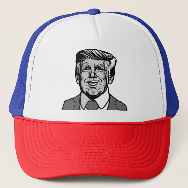 DONALD TRUMP  TRUCKER HAT (Front)