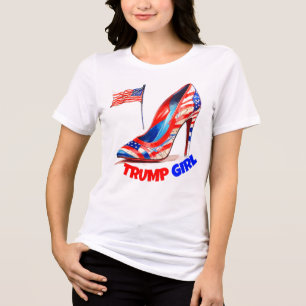 DONALD TRUMP- TRUMP GIRL Tri-Blend SHIRT