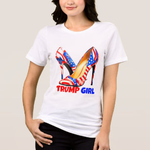 DONALD TRUMP- TRUMP GIRL Tri-Blend SHIRT