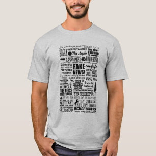 Donald Trump Trumpisms Humour T-Shirt